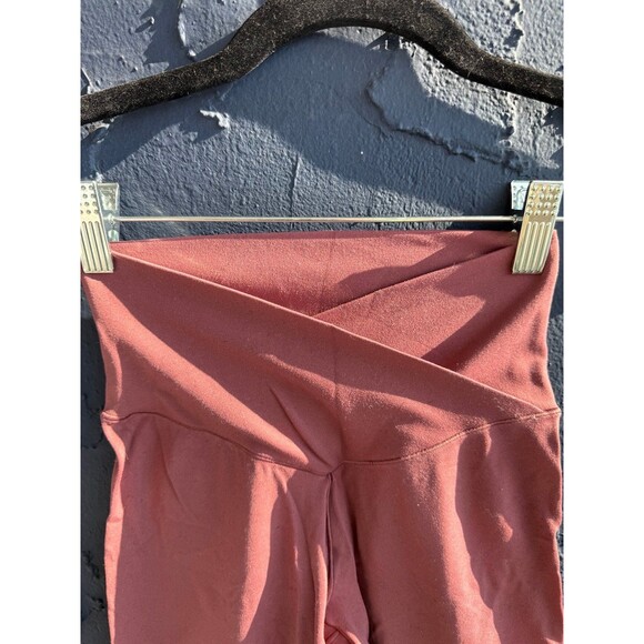 aerie crossover pink leggings - Picture 2 of 4